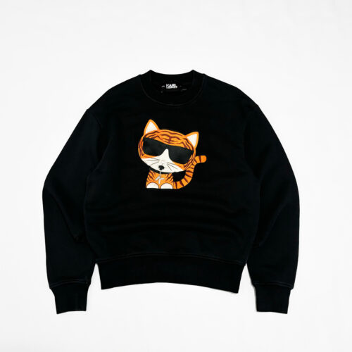 Karl Lagerfeld Black sweatshirt big logo