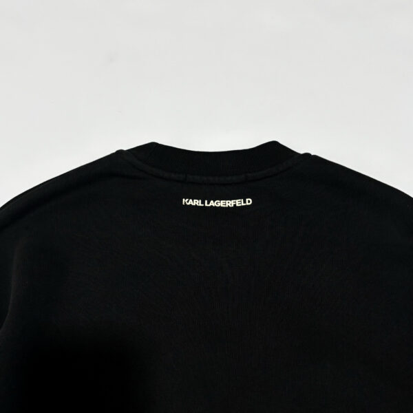 Karl Lagerfeld Black sweatshirt big logo