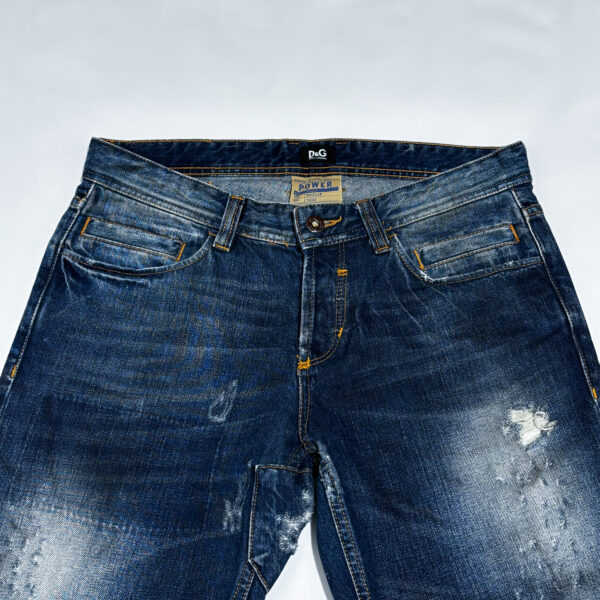 D&G FW03 Archive Denim power fitting