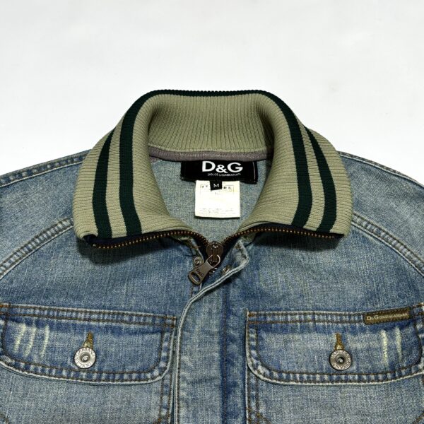 IMG_5617 SS05 D&G Denim Bomber Jacket Big logo