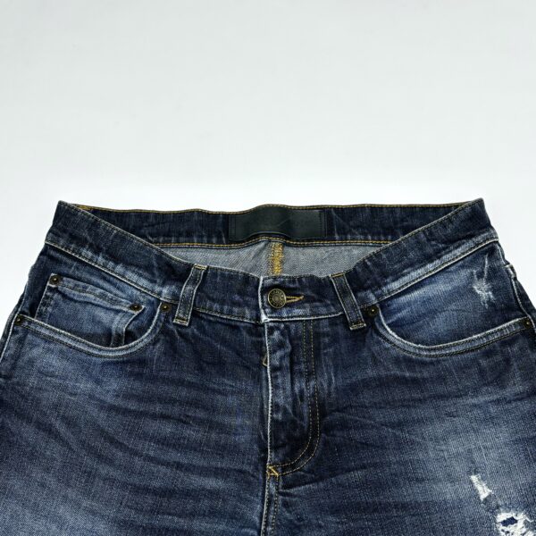 FW08/11 D&G Distressed Indigo Denim Stretch