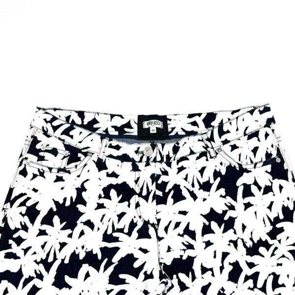 SS15 Kenzo Paris Índigo Japan Denim Palm Printted