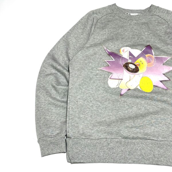 FW11 Y-3 Yohji Yamamoto x Adidas Teddy Bear Crewneck