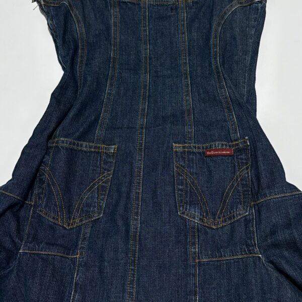SS 03/04 D&G Denim Corset Dress