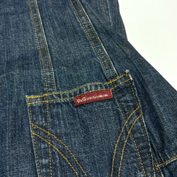 SS 03/04 D&G Denim Corset Dress