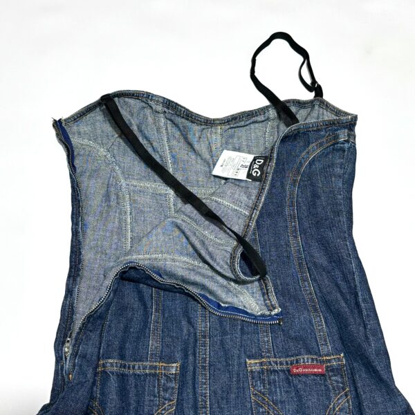SS 03/04 D&G Denim Corset Dress