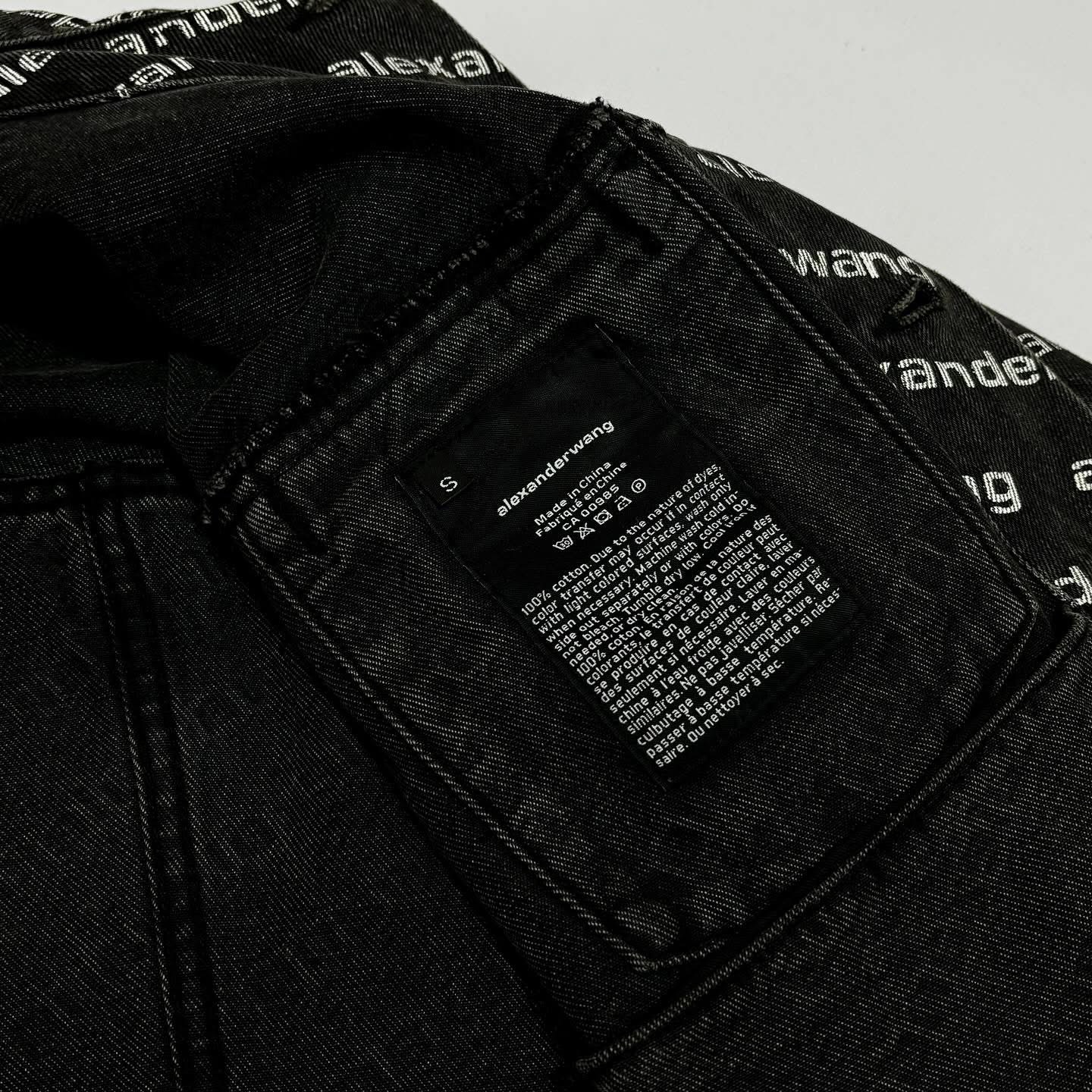 Alexander Wang Game Denim Jacket SS18 - sillages.cl