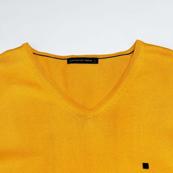 SS21 Purificacion García V neck Cotton sweater