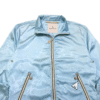 SS01/02 Moncler Light Blue Satin Bomber windbreaker Jacket