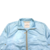 SS01/02 Moncler Light Blue Satin Bomber windbreaker Jacket